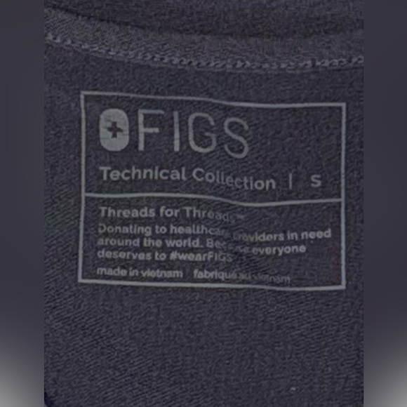 Figs Charcoal Scrub Set - Picture 4 of 8